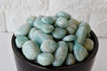 1Pc Amazonite Tumbled Stones ~ Healing Tumble Stones 3