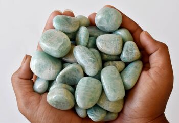 1Pc Amazonite Tumbled Stones ~ Healing Tumble Stones 4