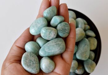 1Pc Amazonite Tumbled Stones ~ Healing Tumble Stones 5