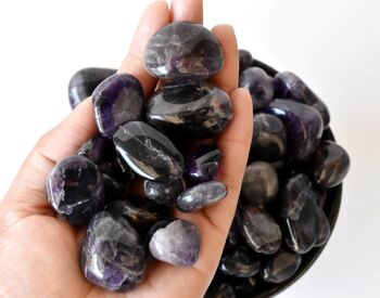 1Pc Amethyst Tumbled Stone ~ Healing Tumbled Stones 4