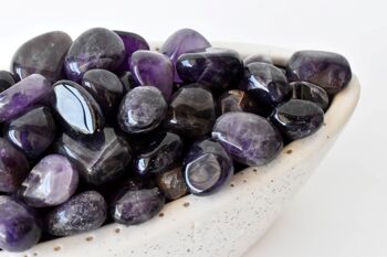 1Pc Amethyst Tumbled Stone ~ Healing Tumbled Stones 8