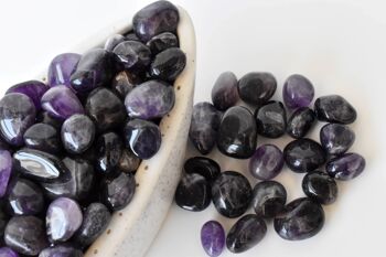 1Pc Amethyst Tumbled Stone ~ Healing Tumbled Stones 9