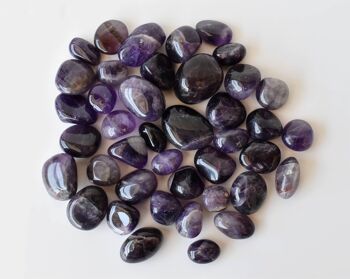 1Pc Amethyst Tumbled Stone ~ Healing Tumbled Stones 10
