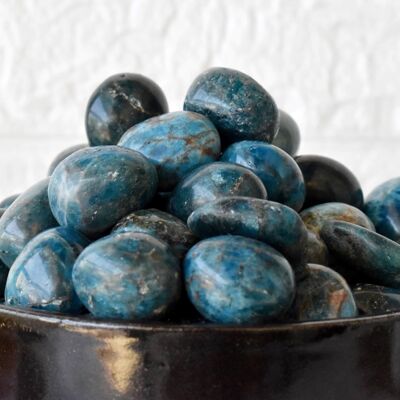 1Pc Apatite Tumbled Stone ~ Healing Tumble Stones