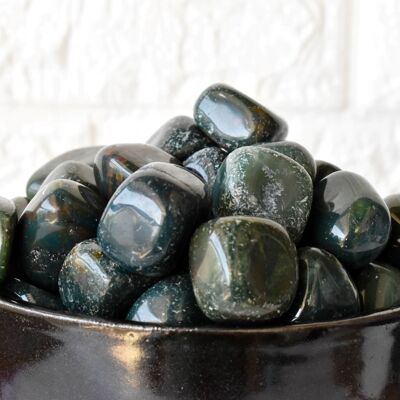 1Pc Bloodstone Tumbled Stone ~ Healing Tumbled Stones