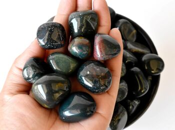 1Pc Bloodstone Tumbled Stone ~ Healing Tumbled Stones 4