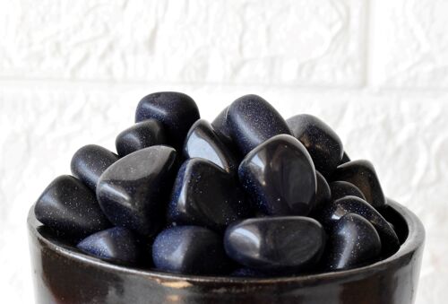 1Pc Blue Sandstone Tumbled Stones ~ Healing Tumbled Stones
