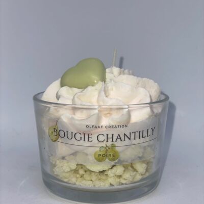 Bougie Chantilly Poire