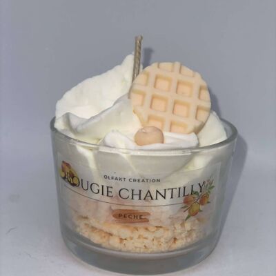 Peach Chantilly Candle