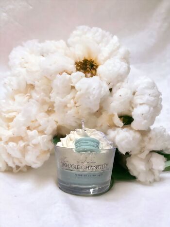 Bougie chantilly parfumée à la Fleur de Coton 1