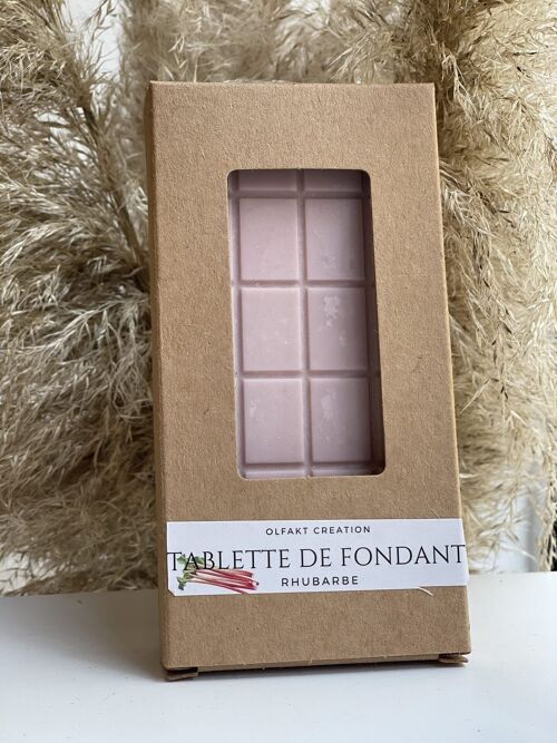 Fondant Parfum Tablette rhubarbe