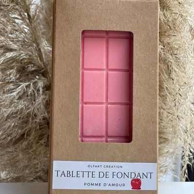 Fondant Parfum Tablette pomme d’amour