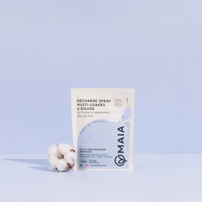 Ecological Multi-Surface Spray Refill Cotton Flower