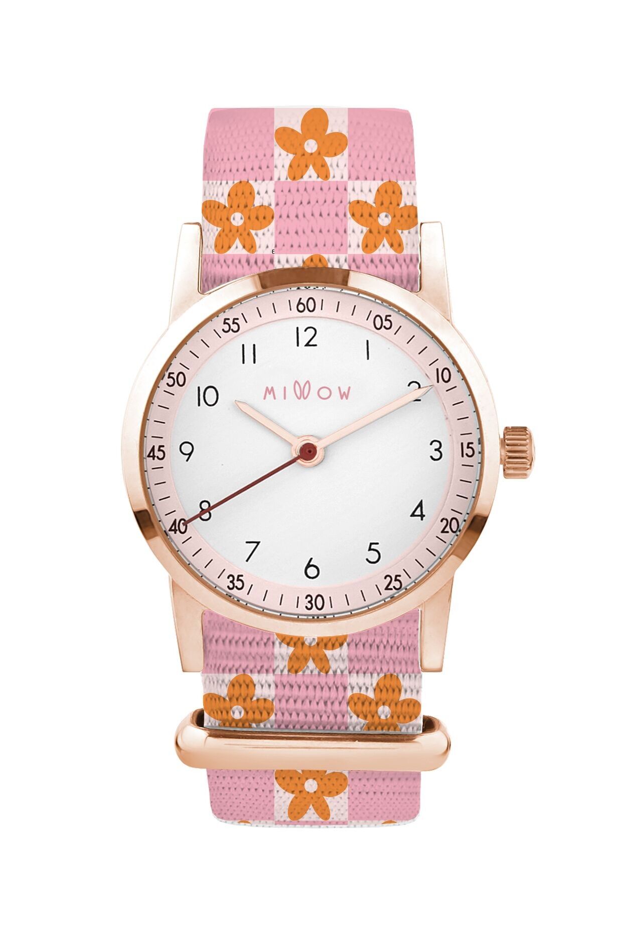 Kinderuhr für Mädchen Millow Blossom Hippie Flower Verspielt und elegant