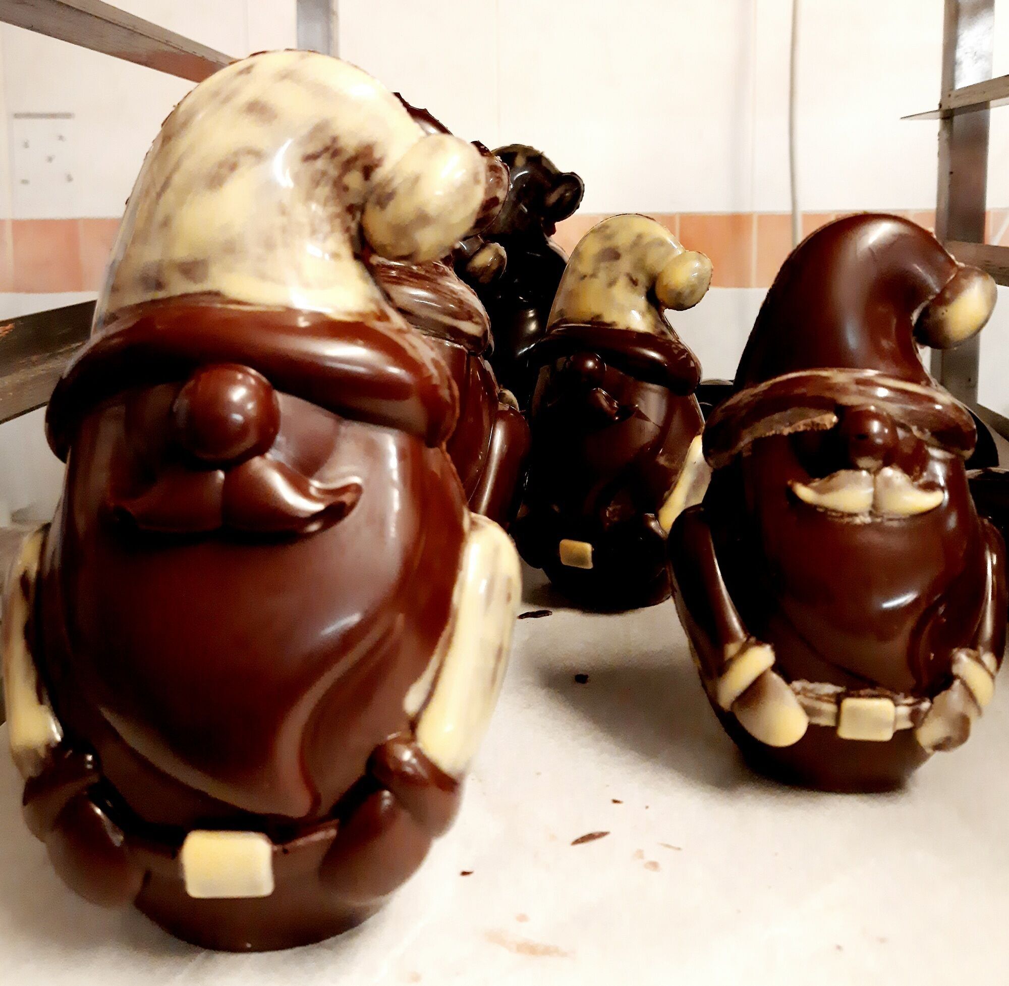 Lutin en chocolat noir BIO/ taille L