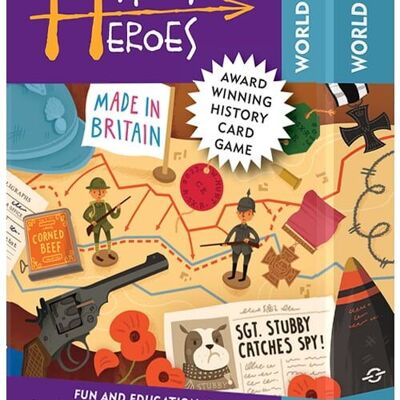 History Heroes World War 1 Quiz card game