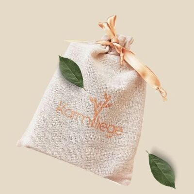 Individual natural pouch for your order