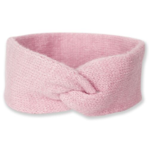 Haarband Strick für Erwachsene rosa