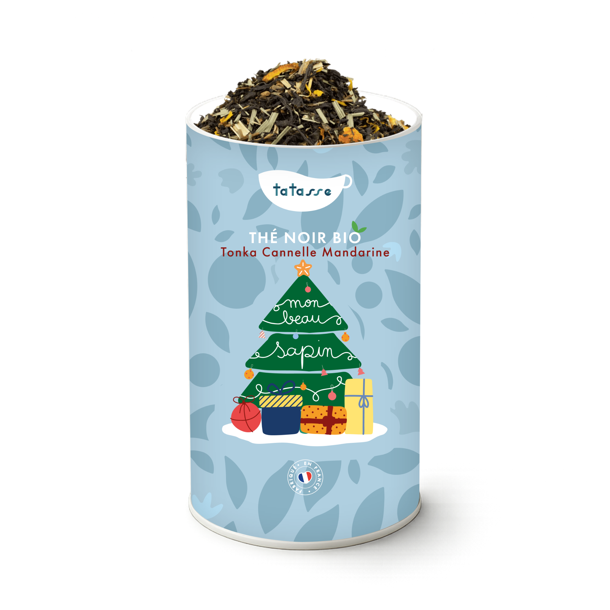 Thé noir bio épices & mandarine – infusion de Noël gourmande – Mon Beau Sapin