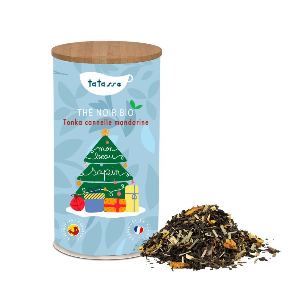Thé noir bio épices & mandarine – infusion de Noël gourmande – Mon Beau Sapin