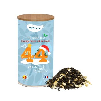 44 de Noël - Thé noir BIO orange et au gingembre 1