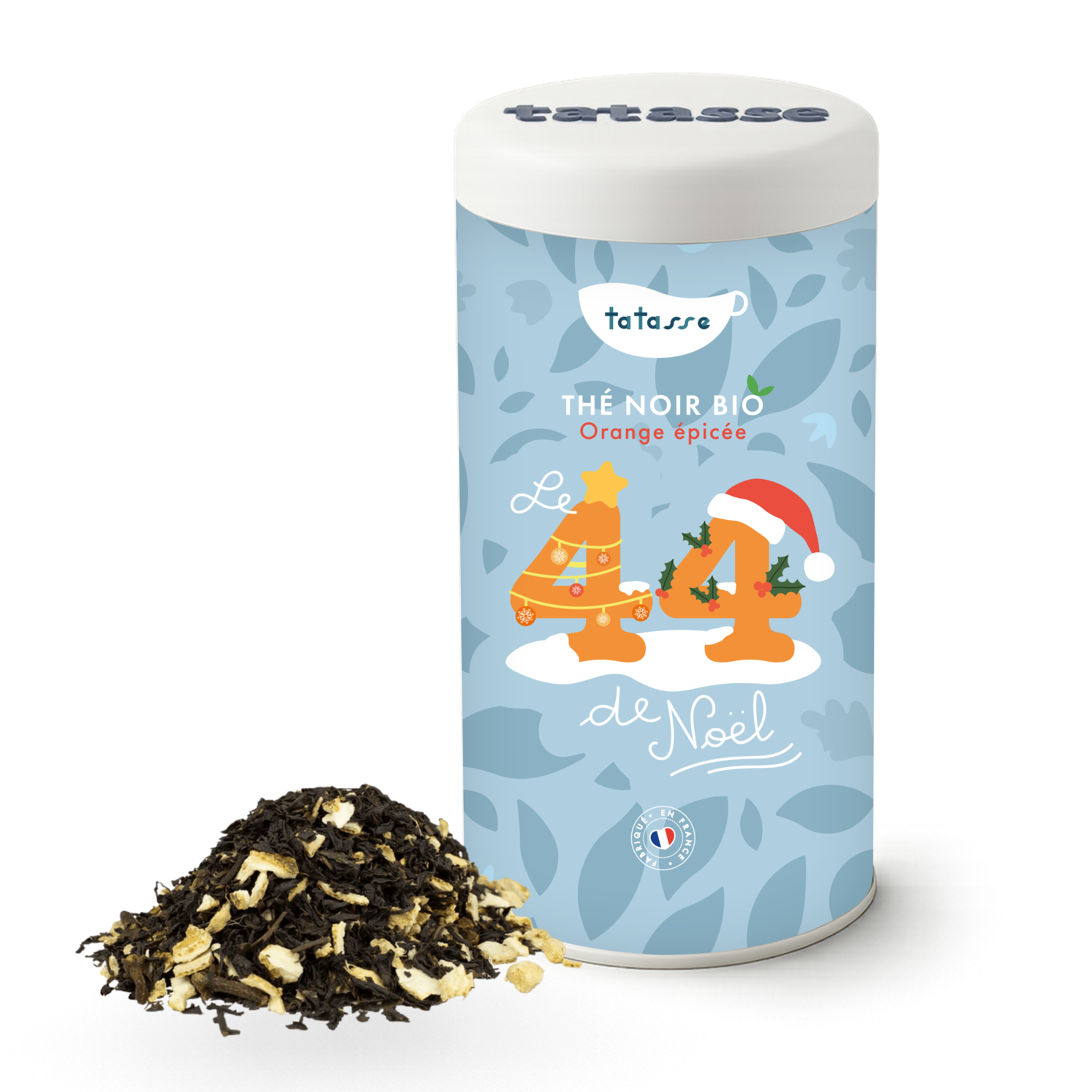 Organic black tea with spiced orange – Christmas infusion – 44 Christmas