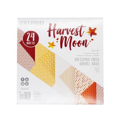 Craft Perfect - Pacchetti di carta 6x6 - Harvest Moon - 9385E