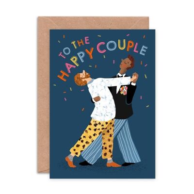 Glückliches Paar (MM) Grußkarte