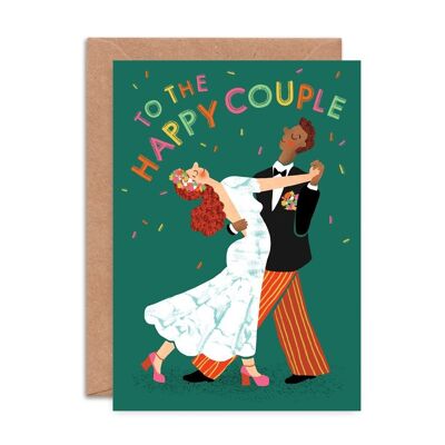Happy Couple (FM) Greeting Card