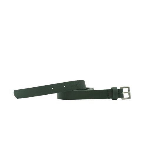 Ceinture en cuir Vert Sapin