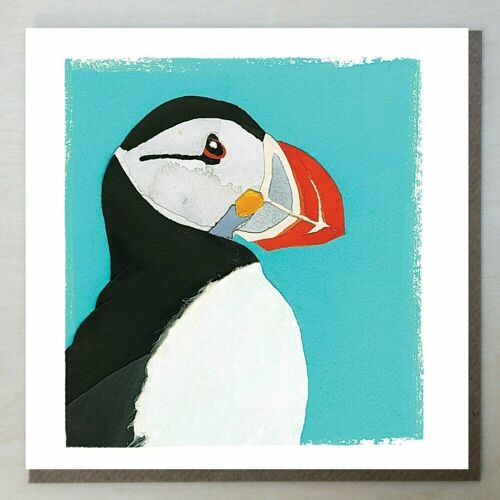 WND200 atlantic puffin card