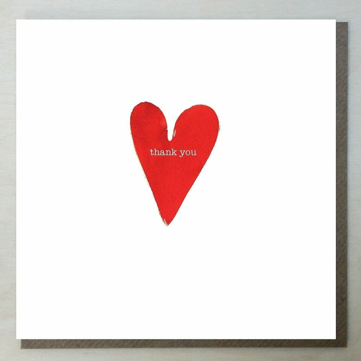 WND202 biglietto di ringraziamento (cuore)