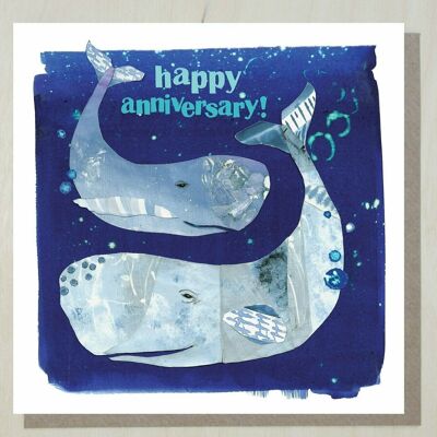 WND245 anniversary card (whales)