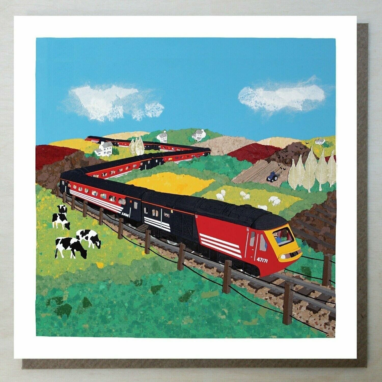 Carta del treno con sonagli e rap di WND51