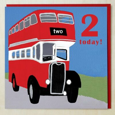 WND48 age 2 red bus