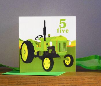 Tracteur vert WND50 age 5 2