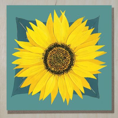 WND250 sunflower (flower card)