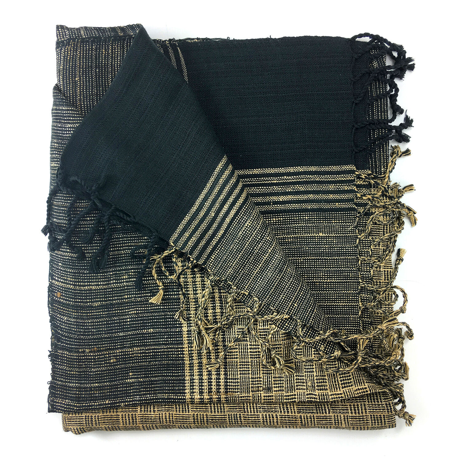 “ASSAM” WILD SILK STOLE