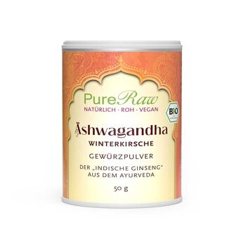 Poudre d'Ashwagandha (Bio & Crue) 50 g 1