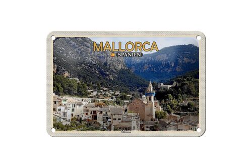 Blechschild Reise 18x12cm Mallorca Spanien Valldemossa Gemeinde
