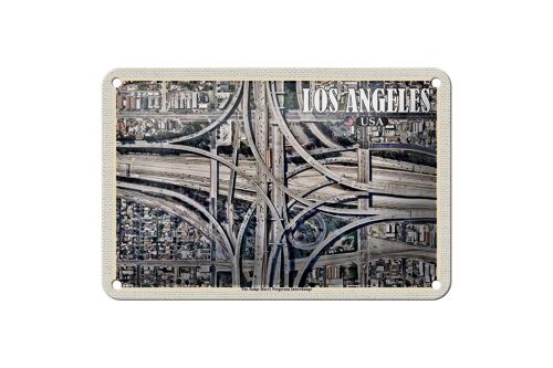 Blechschild Reise 18x12cm Los Angeles USA Judge Harry Pregerson