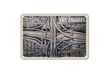 Panneau de voyage en étain, 18x12cm, Los Angeles, USA, juge Harry Pregerson 1