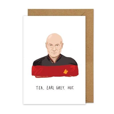 Picard Inspired A6 Card