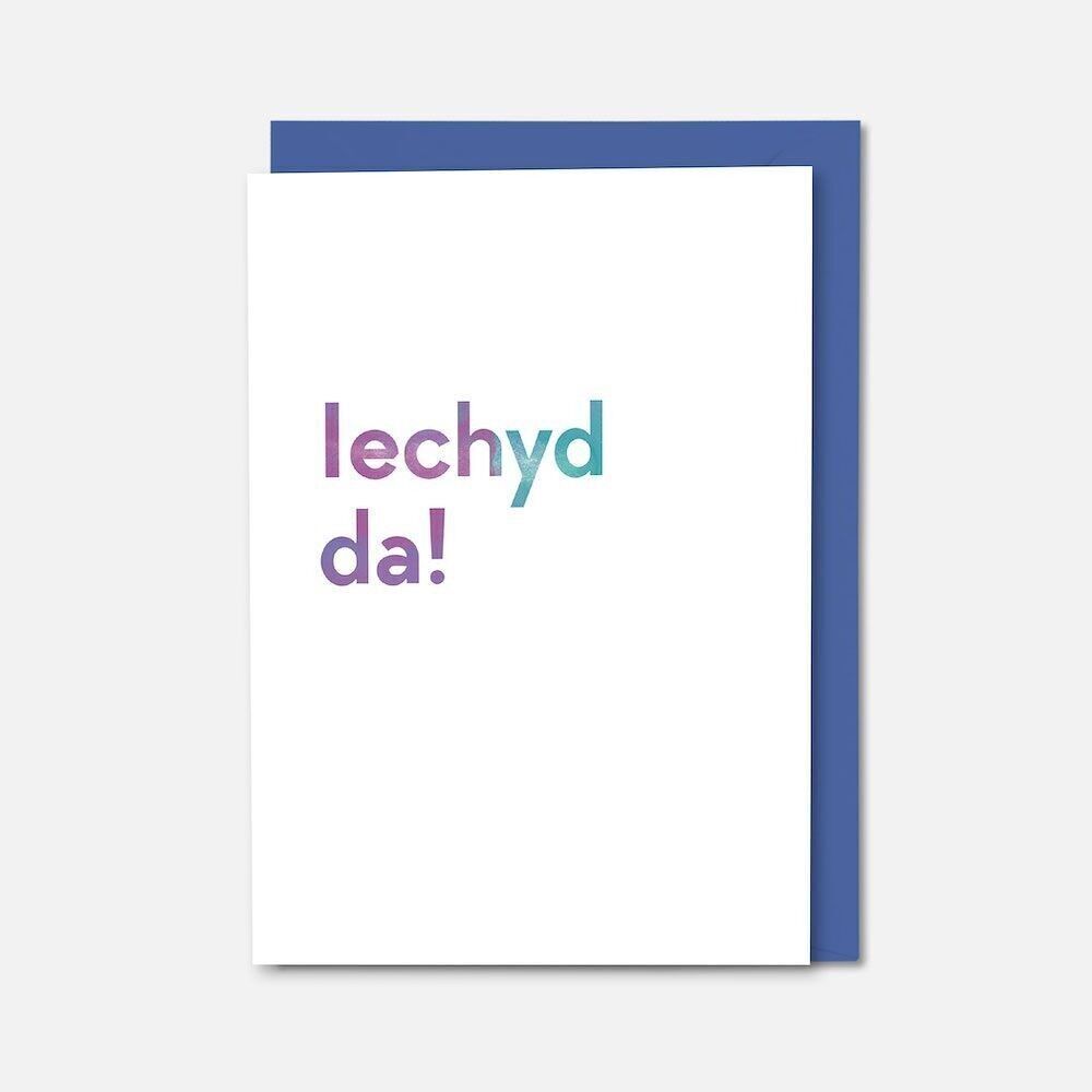 Iechyd da! carta colorata
