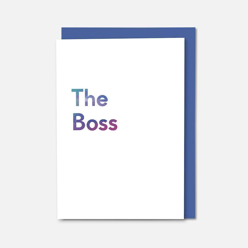 Die bunte Boss-Karte