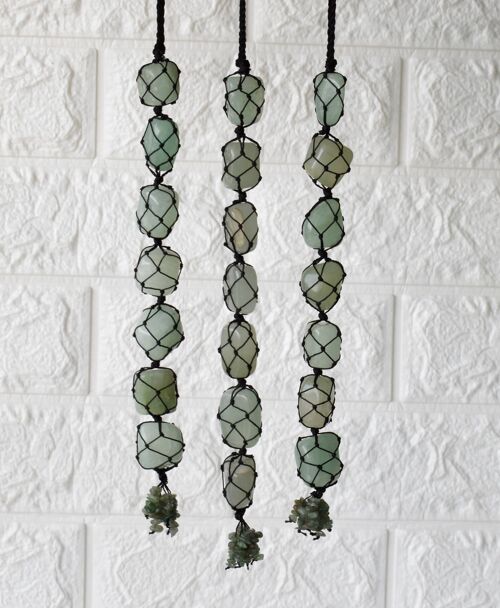 Green Aventurine Crystal Hanger, Car Accessories Gemstone