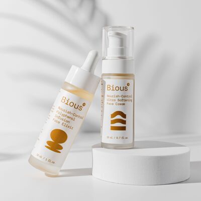 Bious Face Elixir and Face Cream Set