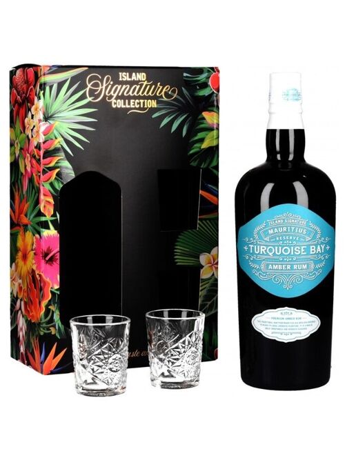 Island Signature - Turquoise Bay - Coffret 2 Verres