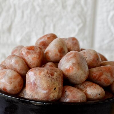 1Pc Sunstone Tumbled Stone ~ Healing Tumbled Stones