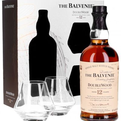 The Balvenie Double Wood 12 Jahre – Box mit 2 Gläsern